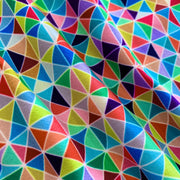 "Colorful triangles" Polo（Women's）