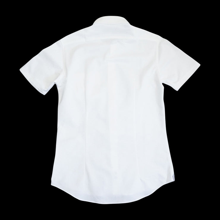 "Knit White half" Shirt