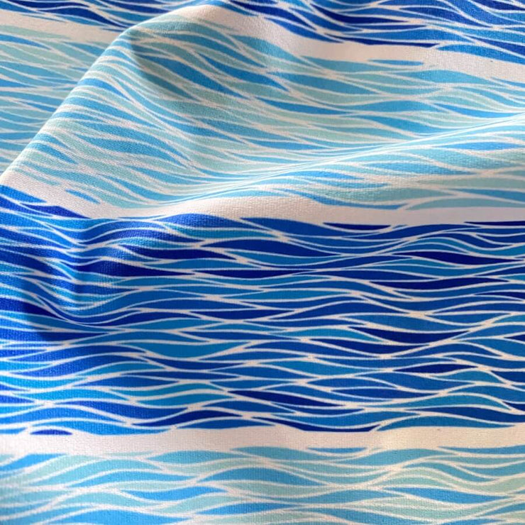"Blue Waves" Polo